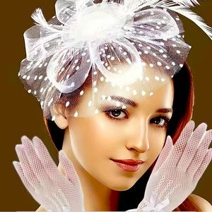 3Pcs/Set  Hat & 2pcs Lace Gloves